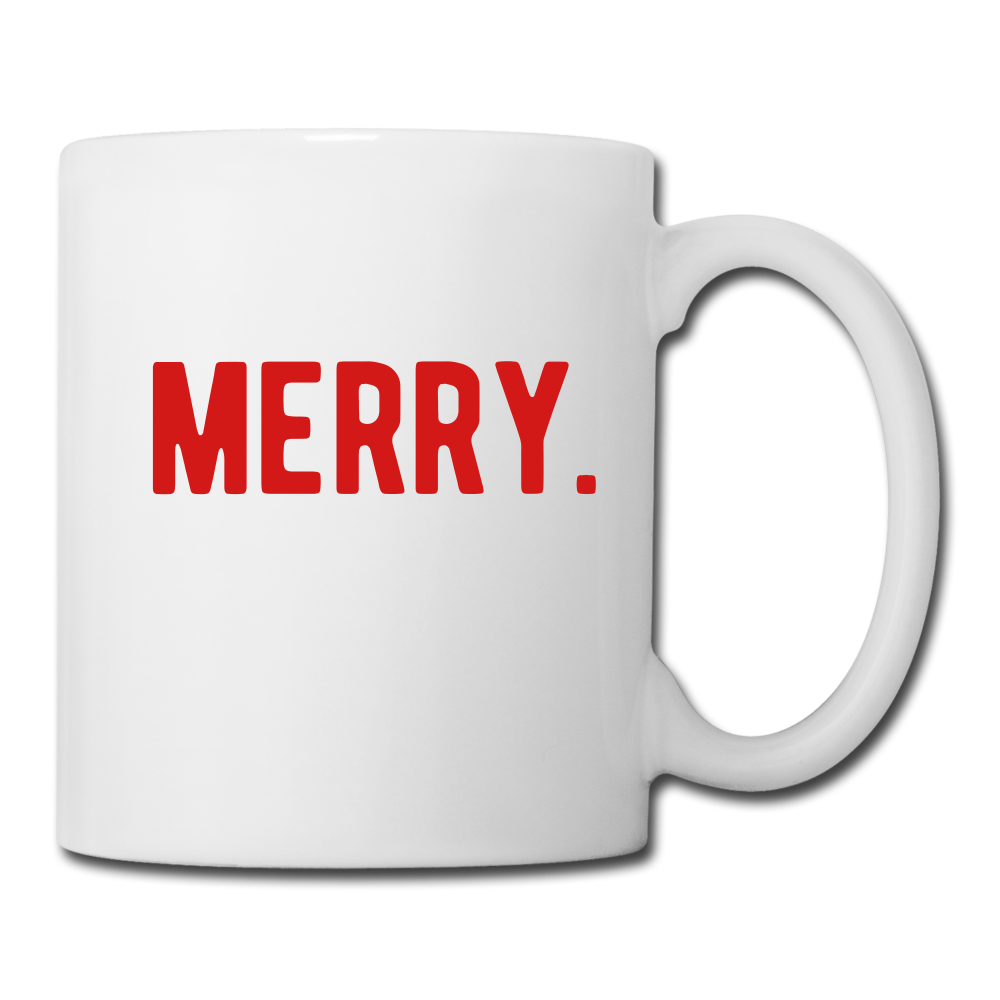 merry. Coffee/Tea Mug - white