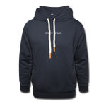 Load image into Gallery viewer, more grace. Shawl Collar Hoodie - navy
