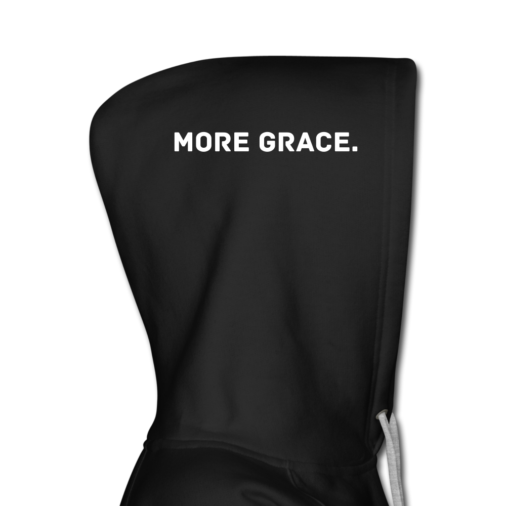 more grace. (words on the hood) Women’s Premium Hoodie - black