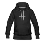 Load image into Gallery viewer, more grace. Women’s Premium Hoodie - black
