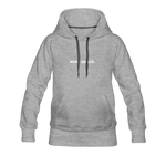 Load image into Gallery viewer, more grace. Women’s Premium Hoodie - heather gray
