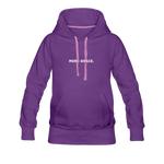 Load image into Gallery viewer, more grace. Women’s Premium Hoodie - purple
