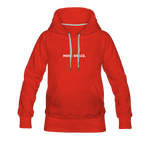 Load image into Gallery viewer, more grace. Women’s Premium Hoodie - red
